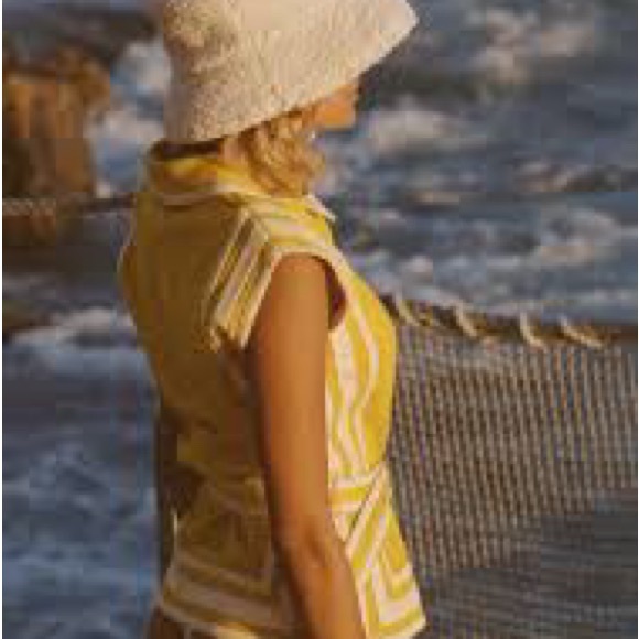 NWT Lack of Color ivory teddy bucket hat - Picture 4 of 5